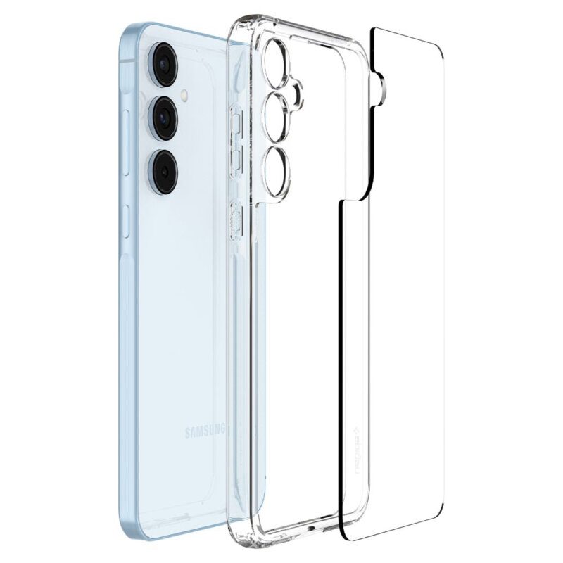 Husa Samsung Galaxy A55 5G Spigen Ultra Hybrid, transparenta