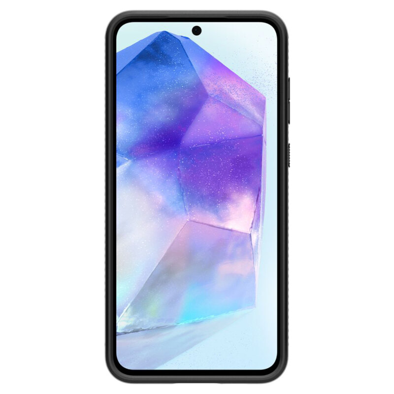 Husa Samsung Galaxy A55 5G Spigen Liquid Air, negru