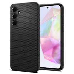 Husa Samsung Galaxy A35 5G Spigen Liquid Air, negru