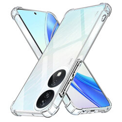 Husa Honor X7b Techsuit Shockproof Clear Silicone, transparenta