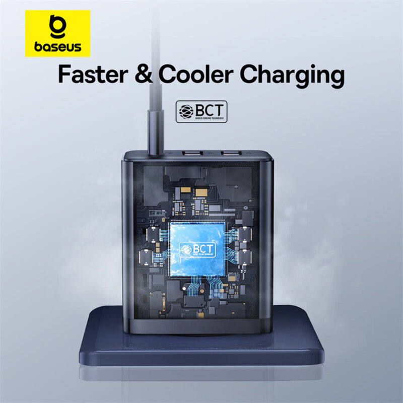 Incarcator GaN priza USB, tip C Baseus, 30W, P10111402113-00