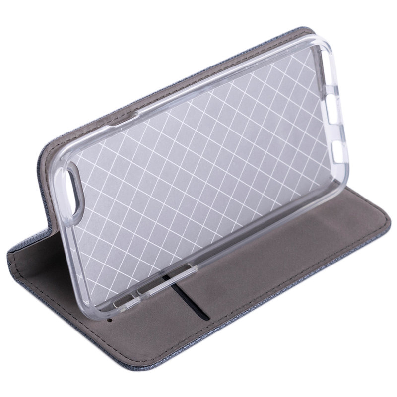 Husa Smart Book iPhone 6, 6S Flip Albastru