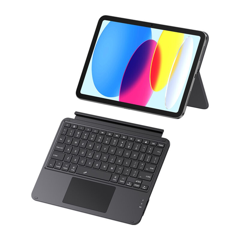 Husa magnetica cu tastatura iPad Pro 2018 11.0 A1980/A1979 Baseus Brilliance Detachable, negru