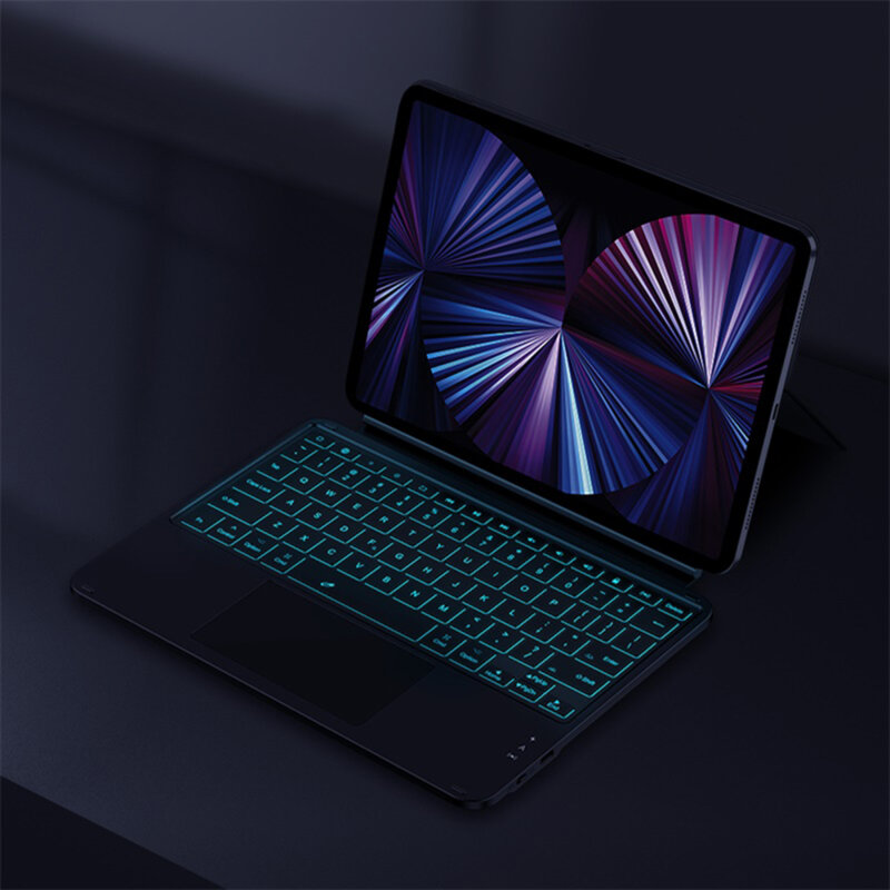 Husa magnetica cu tastatura iPad 10 (2022) 10.9 Baseus Brilliance Detachable, negru