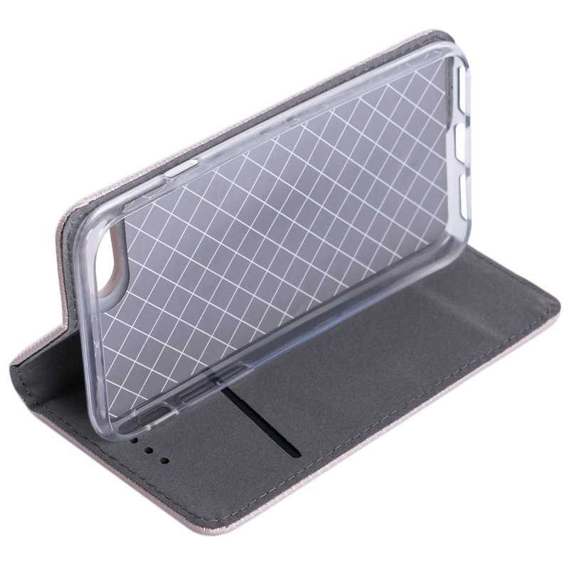 Husa Smart Book iPhone 6, 6S Flip Auriu