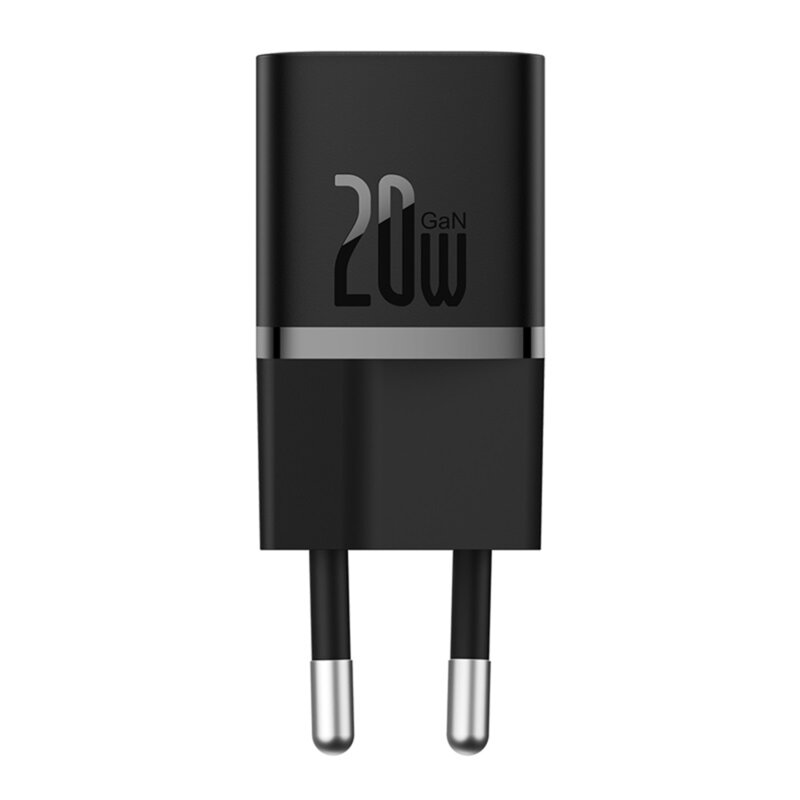 Incarcator priza GaN Baseus, 20W + cablu Type-C, P10110900113-00