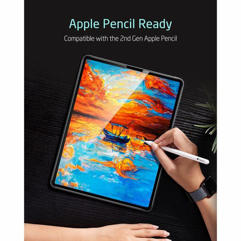 Folie sticla iPad Air 5 (2022) ESR Tempered Glass 9H, transparenta