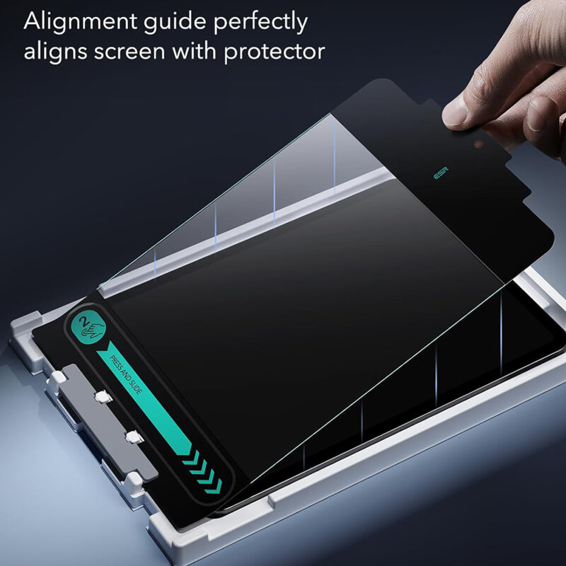 [Pachet 2x] Folie sticla iPad Pro 2018 11.0 A2013/A1934 ESR Armorite Screen Protector, transparenta