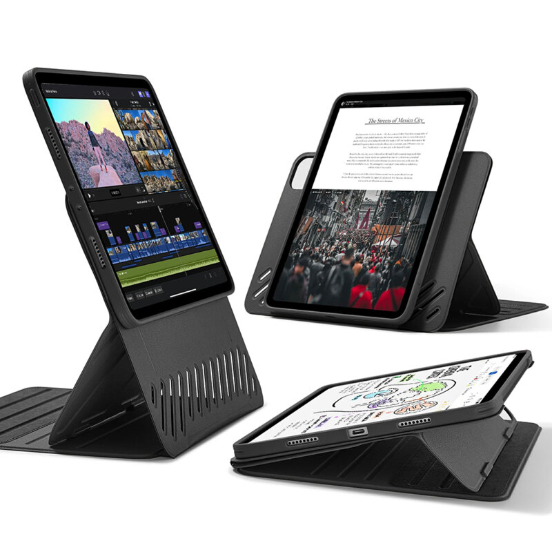 Husa iPad Pro 11 (2024) ESR Shift Magnetic, negru