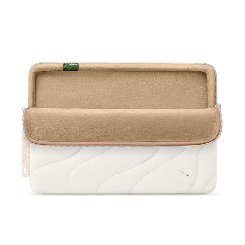 Geanta, servieta pentru laptop 15 inci Tomtoc, alb, A27E3W1