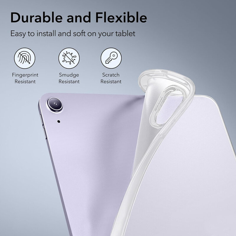 Husa iPad Air 11 (2024) ESR Project Zero, negru frost