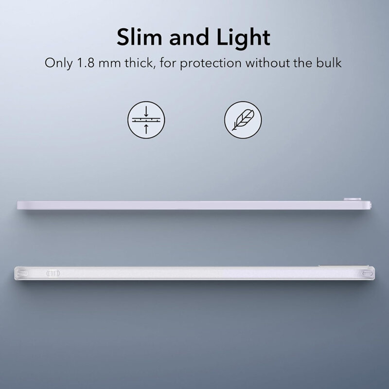 Husa iPad Air 11 (2024) ESR Project Zero, negru frost