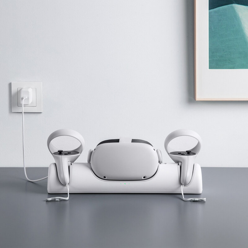 Statie de incarcare Oculus Quest 2 Type-C Anker, alb