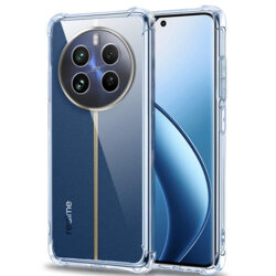 Husa Realme 12 Pro Techsuit Shockproof Clear Silicone, transparenta