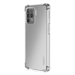 Husa Oppo Reno5 Lite Techsuit Shockproof Clear Silicone, transparenta