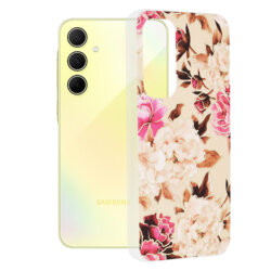 Husa Samsung Galaxy A35 5G Techsuit Marble, Mary Berry Nude