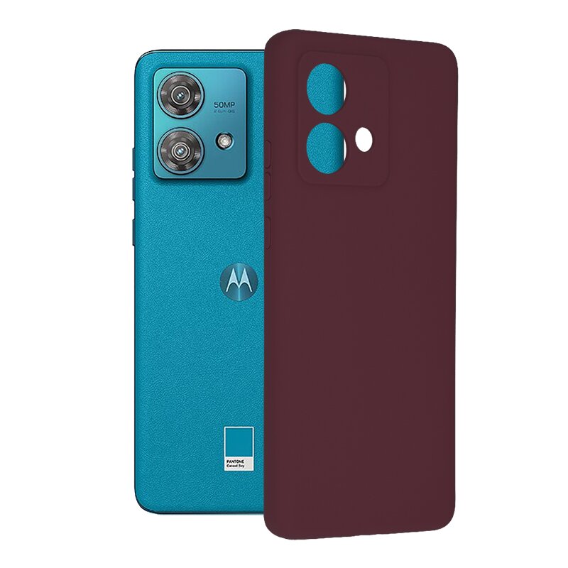 Husa Motorola Edge 40 Neo Techsuit Soft Edge Silicone, violet