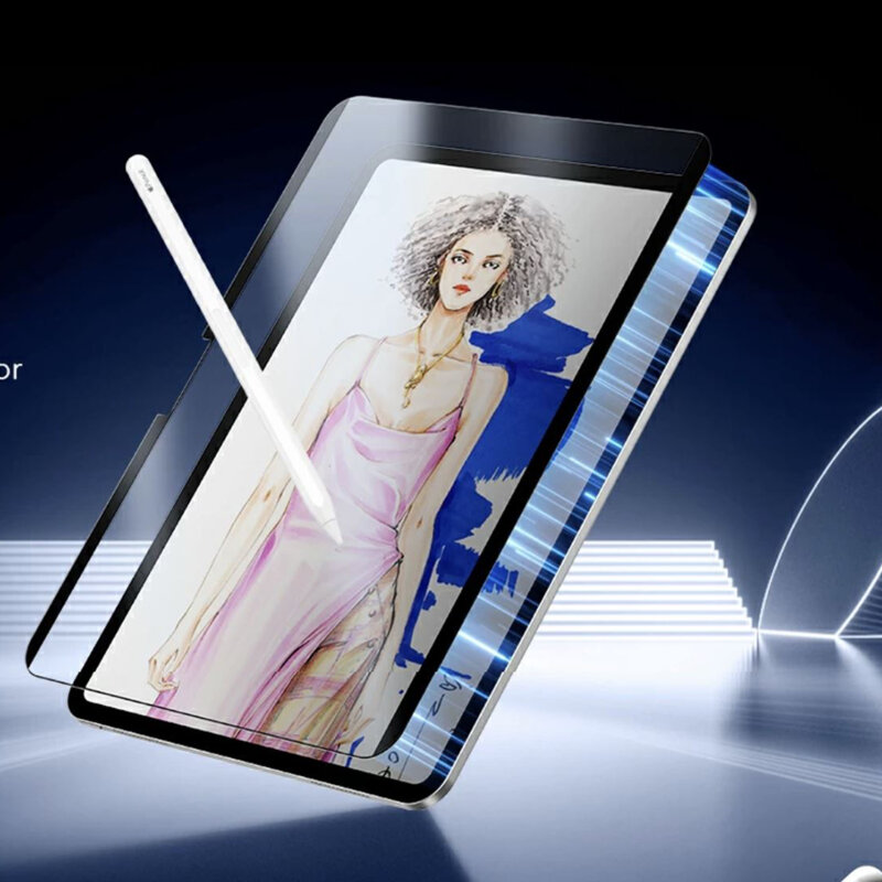 Folie iPad Pro 11 (2024) ESR Paper-Feel Magnetic, transparenta