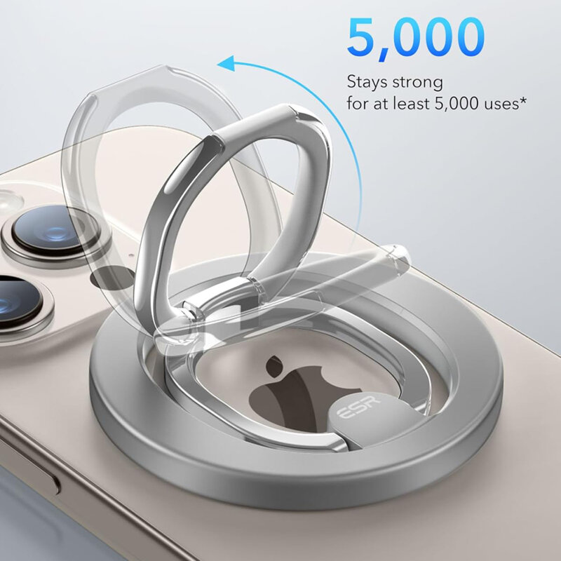 Suport inel iPhone MagSafe ESR HaloLock Ring Stand, bej