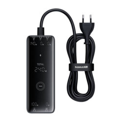 Statie incarcare wireless, USB, Type-C, DC 240W Baseus, P10163901113-00