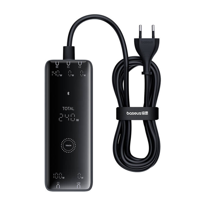 Statie incarcare wireless, USB, Type-C, DC 240W Baseus, P10163901113-00