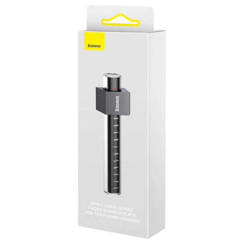 Suport afisaj numar telefon parcare temporara Baseus, CNHM020014