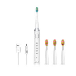 Periuta de dinti electrica sonica 1 - 1.8W FairyWill 508, alb