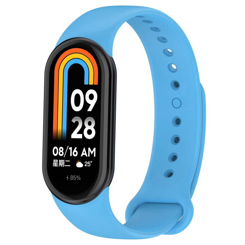 Bratara Xiaomi Mi Band 8 Techsuit, albastru, W014