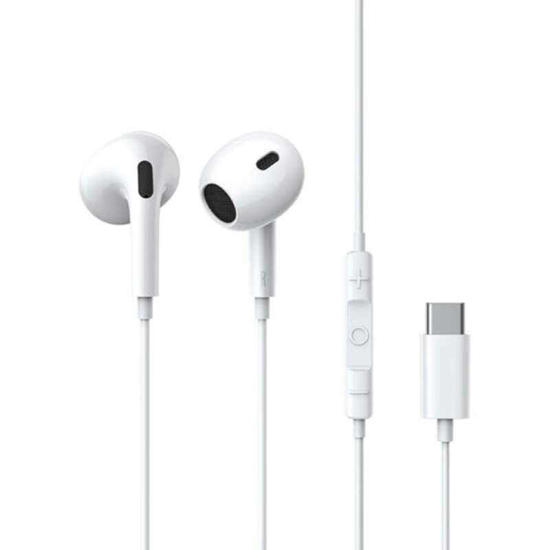 Casti cu fir audio USB-C half-in-ear Baseus Encok CZ17, alb