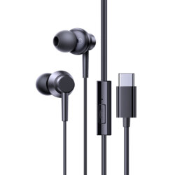 Casti audio in-ear cu fir Type-C Baseus Encok CZ11, negru