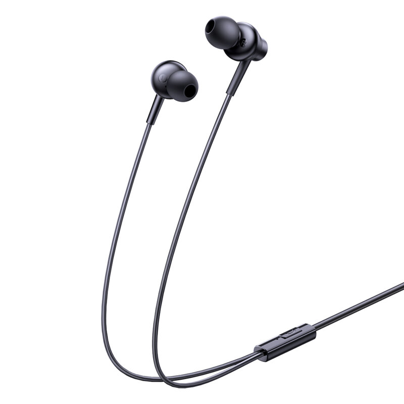 Casti audio in-ear cu fir Type-C Baseus Encok CZ11, negru