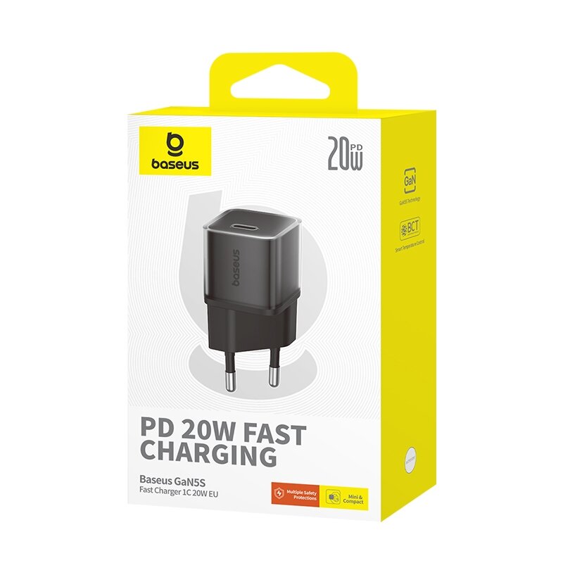 Incarcator priza GaN5S Type-C Baseus, 20W, P10162503113-00
