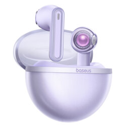 Earbuds, casti wireless half-in-ear TWS Baseus Bowie E5, mov
