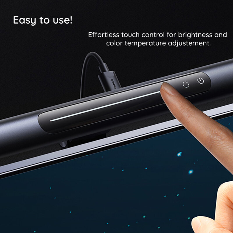 Lampa LED monitor Baseus, prindere magnetica, L10068500111-00