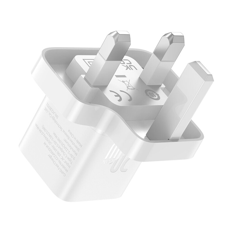 Incarcator priza Anglia, Type-C Baseus, 20W, P10110907213-00