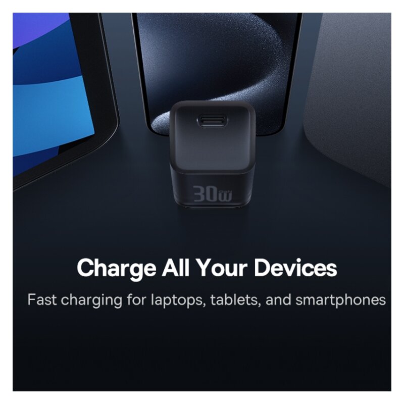 Incarcator priza GaN5S Type-C Baseus, 30W, P10162504113-00