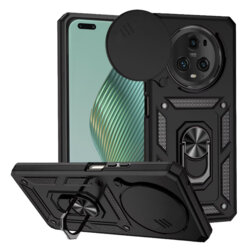 Husa Honor Magic5 Pro protectie camera Techsuit CamShield Series, negru