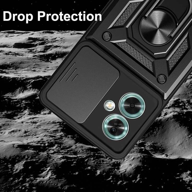 Husa OnePlus Nord N30 SE protectie camera Techsuit CamShield Series, negru