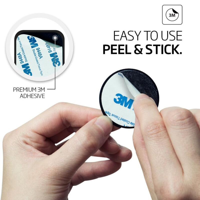 [Set 4x] Placuta metalica pentru suport magnetic telefon Techsuit MP04