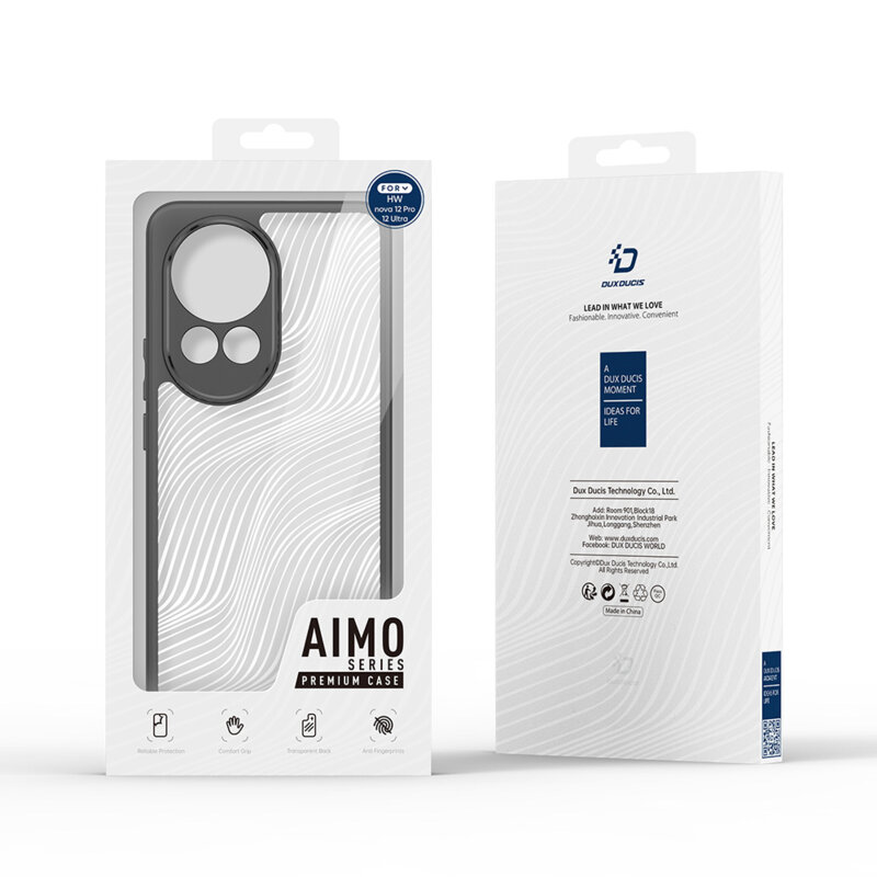 Husa Huawei nova 12 Pro Dux Ducis Aimo, negru