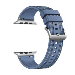 Curea Apple Watch 3 38mm Techsuit, bleumarin, W051