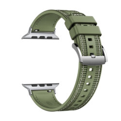 Curea Apple Watch 1 38mm Techsuit, verde, W051