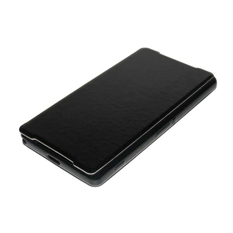 Husa Sony Xperia Z2 Toc Flip Carte Negru BN