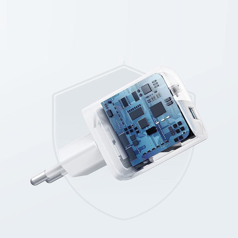 Incarcator priza 33W, Type-C, USB Anker 323, alb