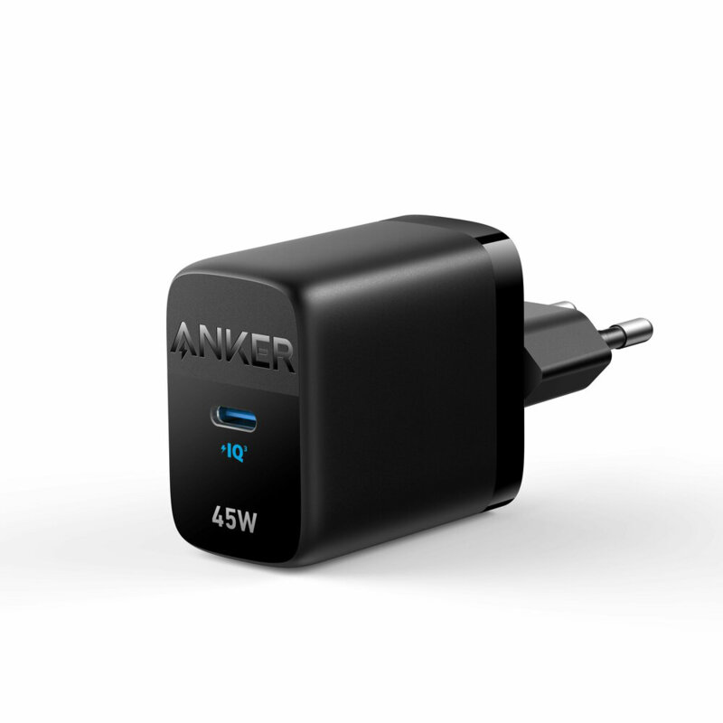 Incarcator priza Fast Charging Type-C 45W Anker 313, negru