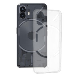 Husa Nothing Phone (2) Techsuit Clear Silicone Design, transparenta