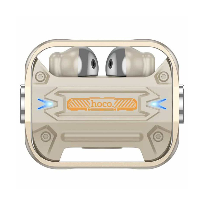 Casti gaming Bluetooth TWS cu microfon Hoco EW55, auriu