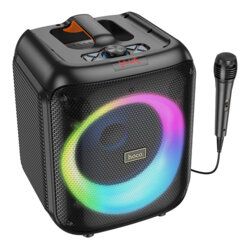 Boxa karaoke cu microfon portabila Bluetooth RGB Hoco HA1