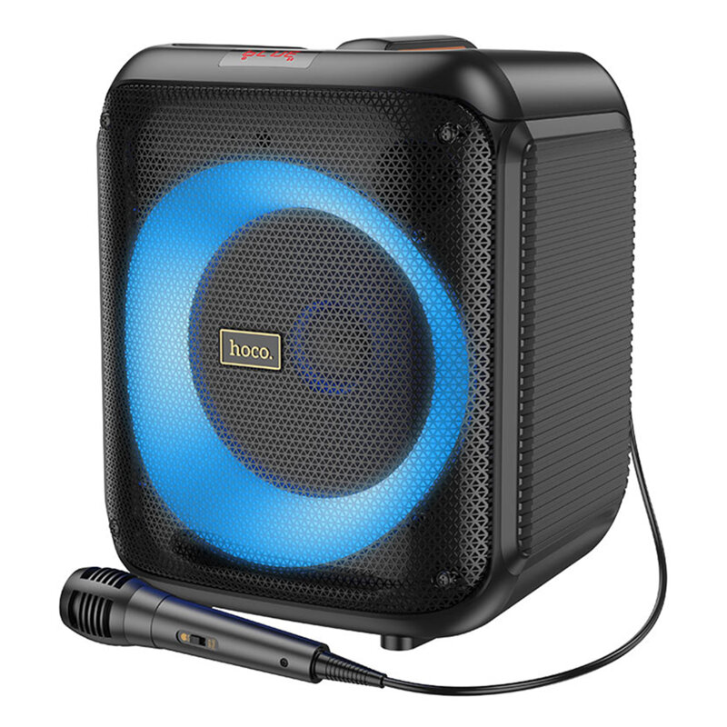 Boxa karaoke cu microfon portabila Bluetooth RGB Hoco HA1