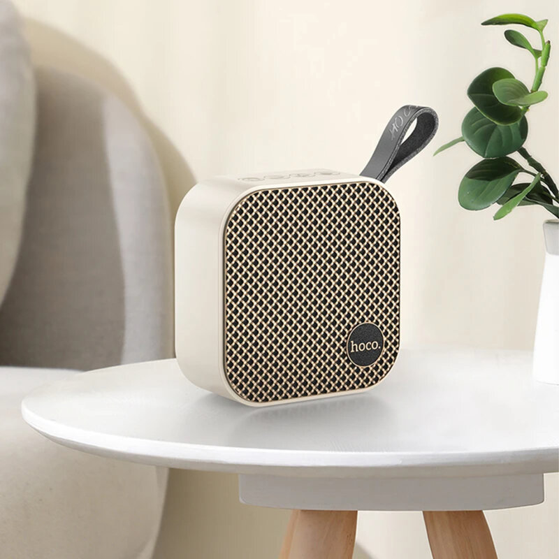 Mini boxa wireless Bluetooth, TWS, Hi-Fi Hoco HC22, gri